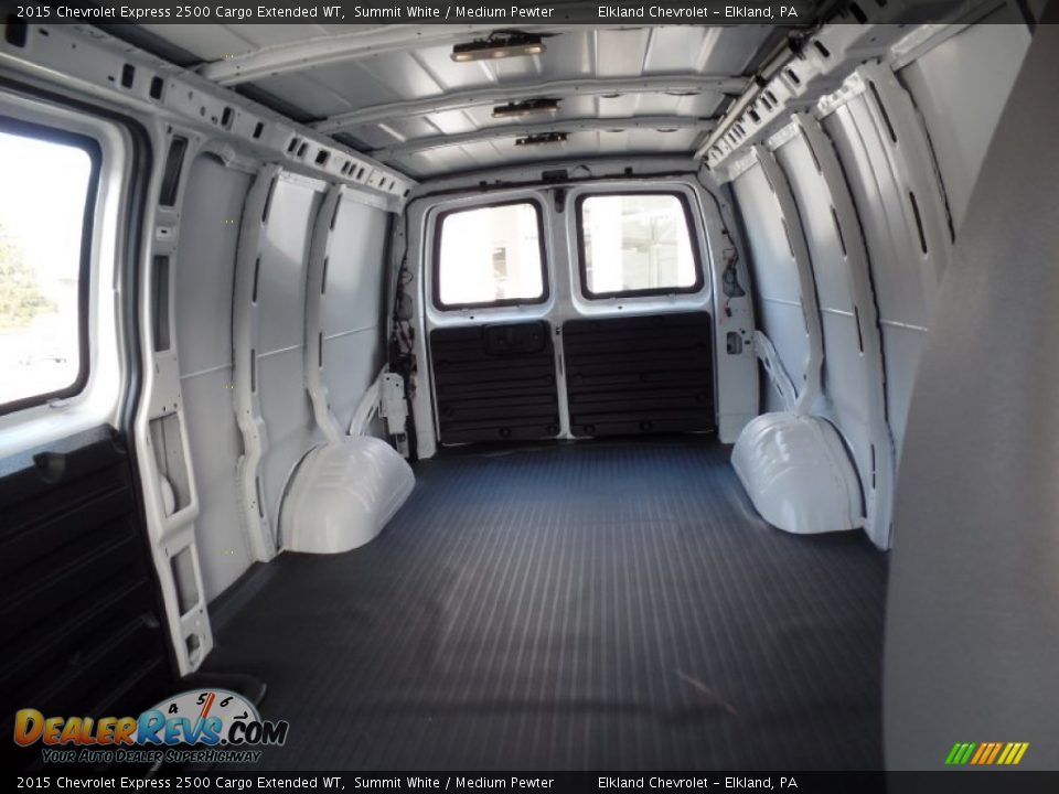 2015 Chevrolet Express 2500 Cargo Extended WT Summit White / Medium Pewter Photo #29