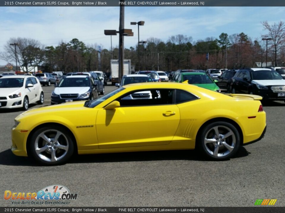2015 Chevrolet Camaro SS/RS Coupe Bright Yellow / Black Photo #3