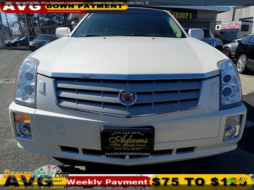 2007 Cadillac SRX V6 White Diamond / Cashmere Photo #2