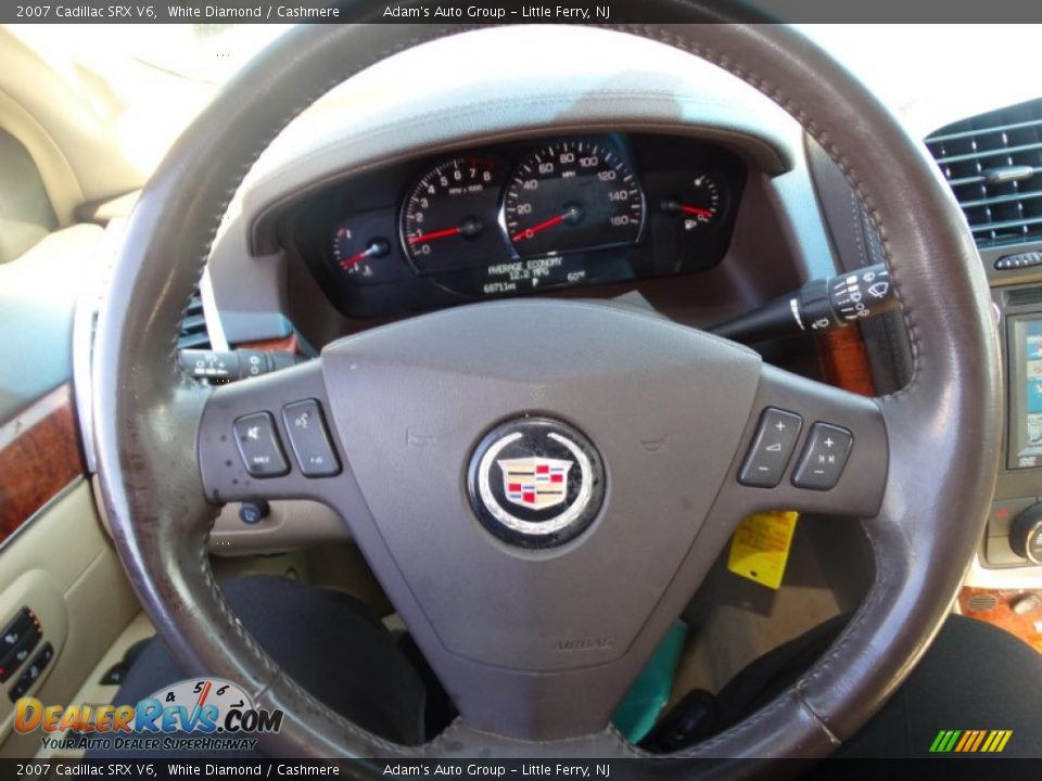 2007 Cadillac SRX V6 White Diamond / Cashmere Photo #8