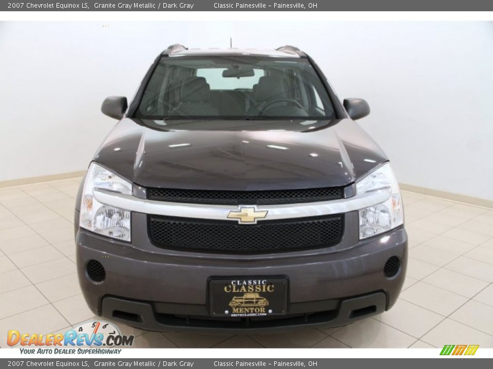 2007 Chevrolet Equinox LS Granite Gray Metallic / Dark Gray Photo #2
