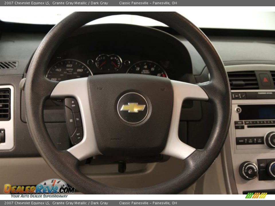 2007 Chevrolet Equinox LS Steering Wheel Photo #6