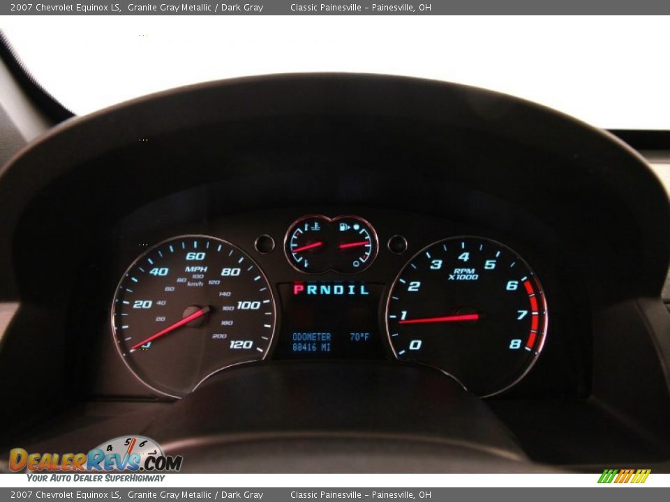 2007 Chevrolet Equinox LS Gauges Photo #7