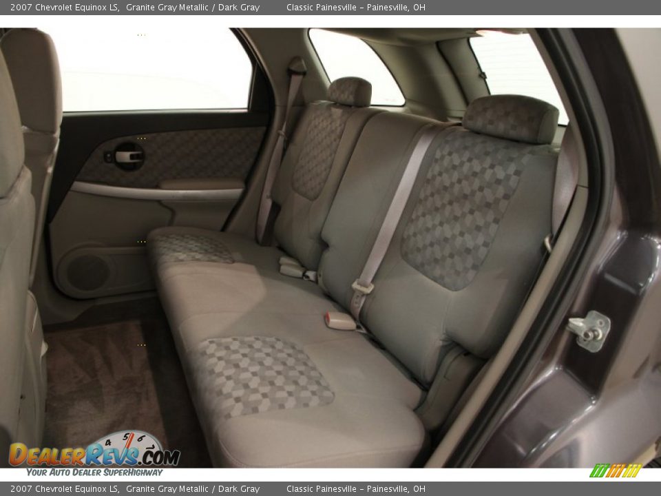 Rear Seat of 2007 Chevrolet Equinox LS Photo #11