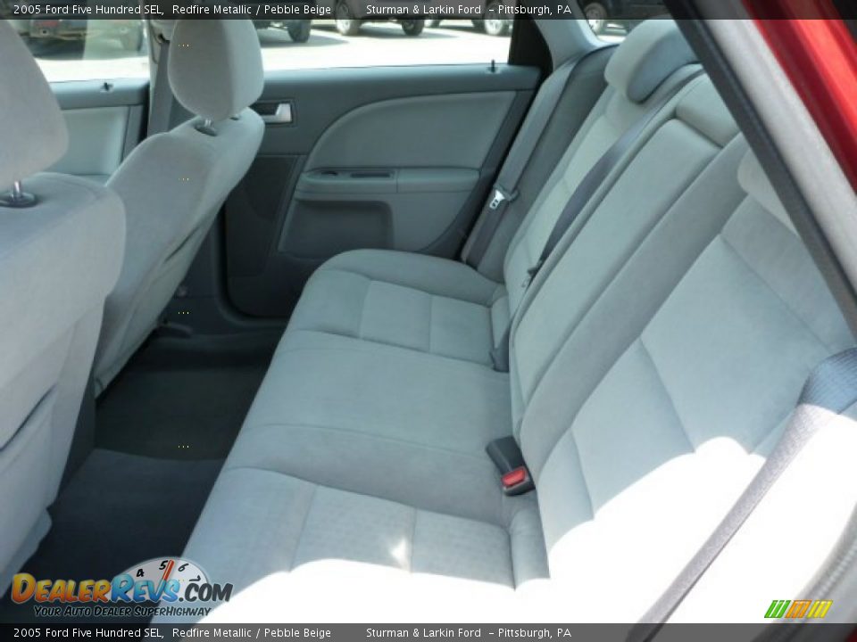 2005 Ford Five Hundred SEL Redfire Metallic / Pebble Beige Photo #9