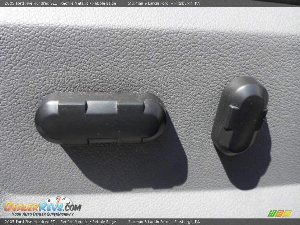 2005 Ford Five Hundred SEL Redfire Metallic / Pebble Beige Photo #13