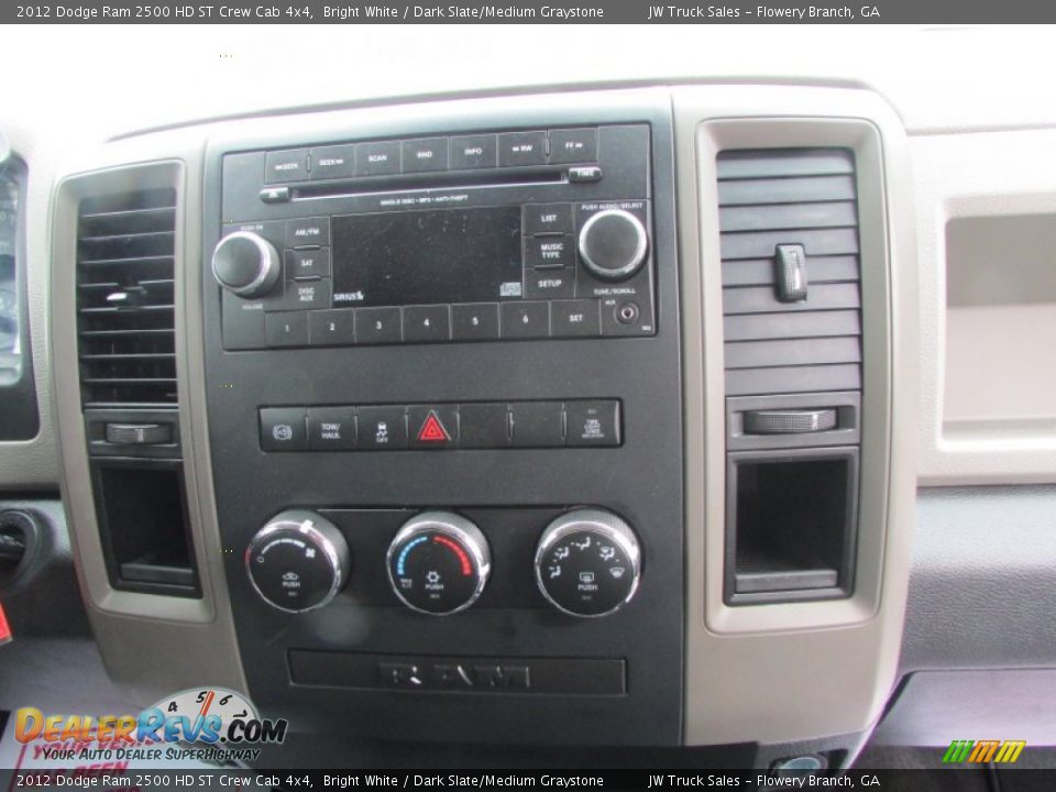 2012 Dodge Ram 2500 HD ST Crew Cab 4x4 Bright White / Dark Slate/Medium Graystone Photo #20