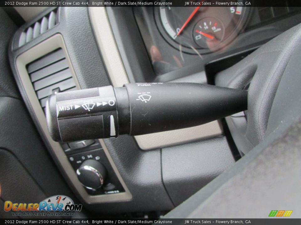 2012 Dodge Ram 2500 HD ST Crew Cab 4x4 Bright White / Dark Slate/Medium Graystone Photo #30