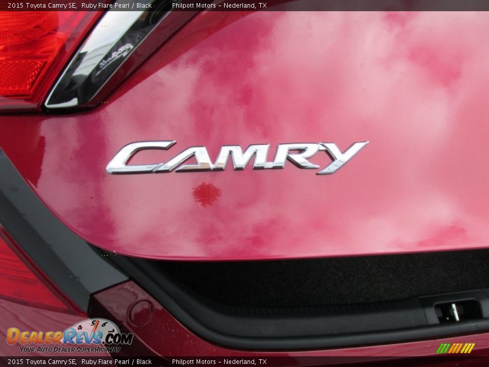 2015 Toyota Camry SE Ruby Flare Pearl / Black Photo #13