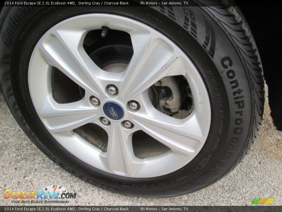 2014 Ford Escape SE 2.0L EcoBoost 4WD Sterling Gray / Charcoal Black Photo #2