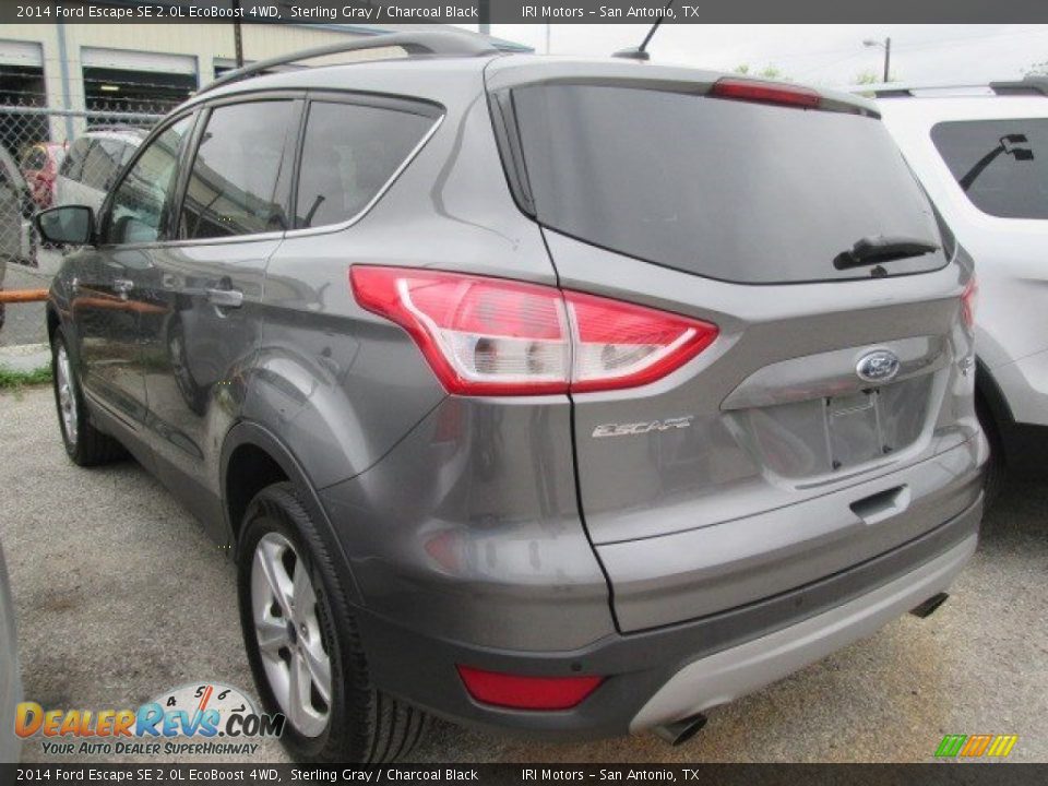 2014 Ford Escape SE 2.0L EcoBoost 4WD Sterling Gray / Charcoal Black Photo #4