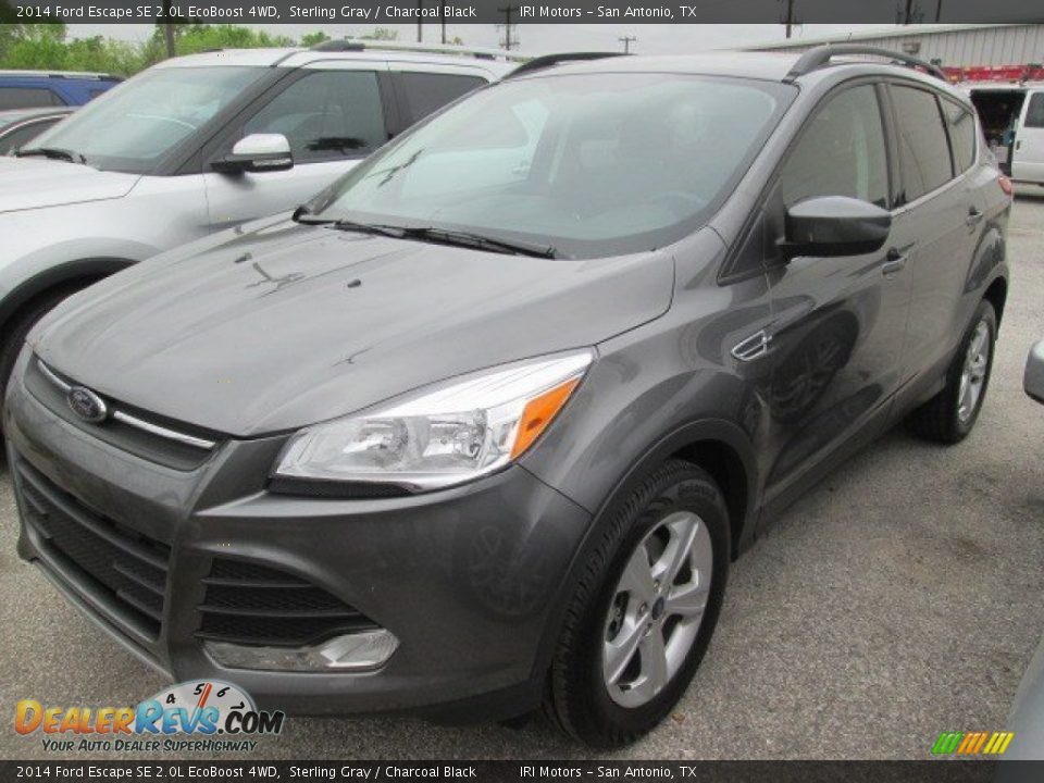 2014 Ford Escape SE 2.0L EcoBoost 4WD Sterling Gray / Charcoal Black Photo #6