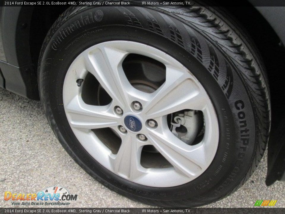 2014 Ford Escape SE 2.0L EcoBoost 4WD Sterling Gray / Charcoal Black Photo #7