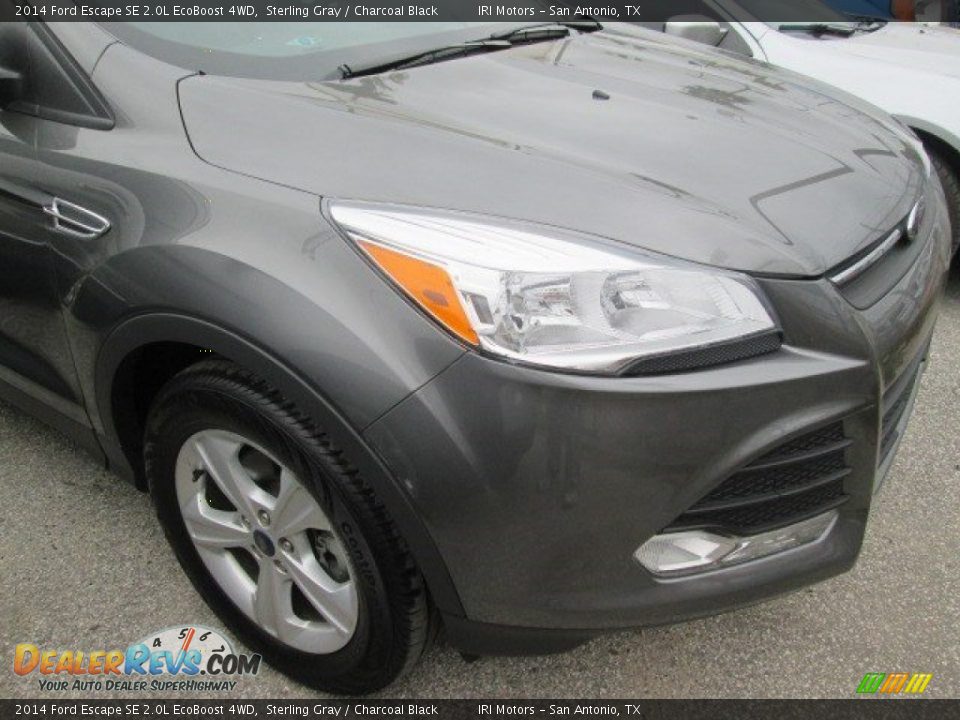 2014 Ford Escape SE 2.0L EcoBoost 4WD Sterling Gray / Charcoal Black Photo #8