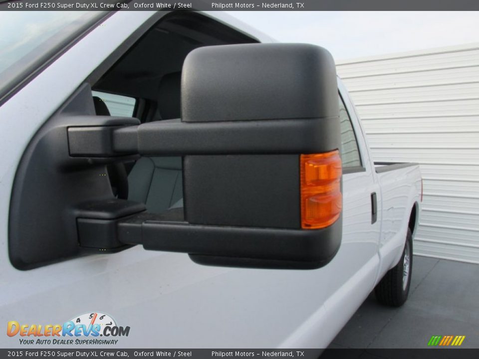 2015 Ford F250 Super Duty XL Crew Cab Oxford White / Steel Photo #12