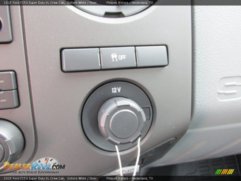 2015 Ford F250 Super Duty XL Crew Cab Oxford White / Steel Photo #27