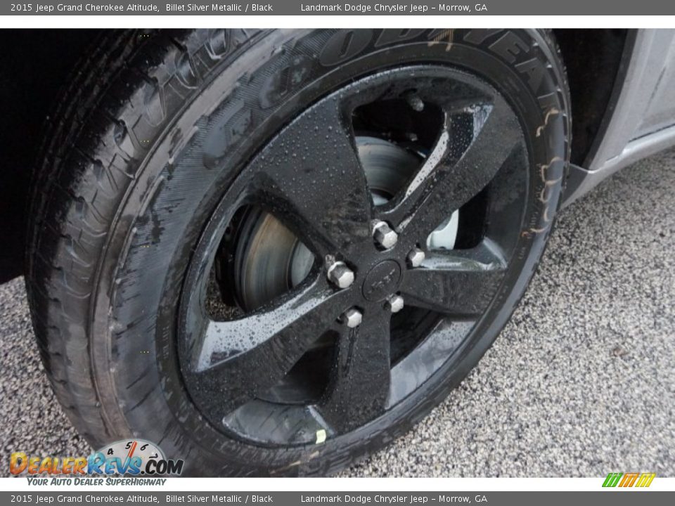 2015 Jeep Grand Cherokee Altitude Billet Silver Metallic / Black Photo #5