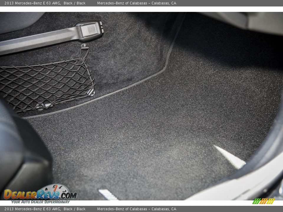 2013 Mercedes-Benz E 63 AMG Black / Black Photo #22