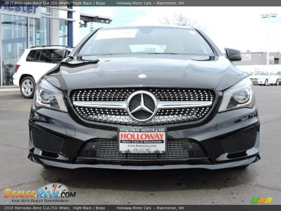 2015 Mercedes-Benz CLA 250 4Matic Night Black / Beige Photo #2