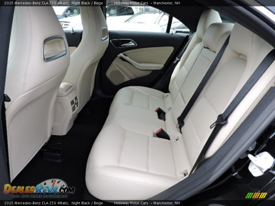 Rear Seat of 2015 Mercedes-Benz CLA 250 4Matic Photo #7
