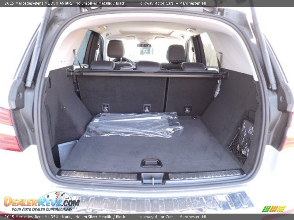 2015 Mercedes-Benz ML 350 4Matic Iridium Silver Metallic / Black Photo #6