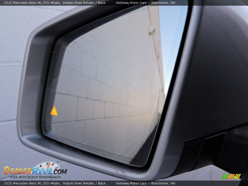 2015 Mercedes-Benz ML 350 4Matic Iridium Silver Metallic / Black Photo #12