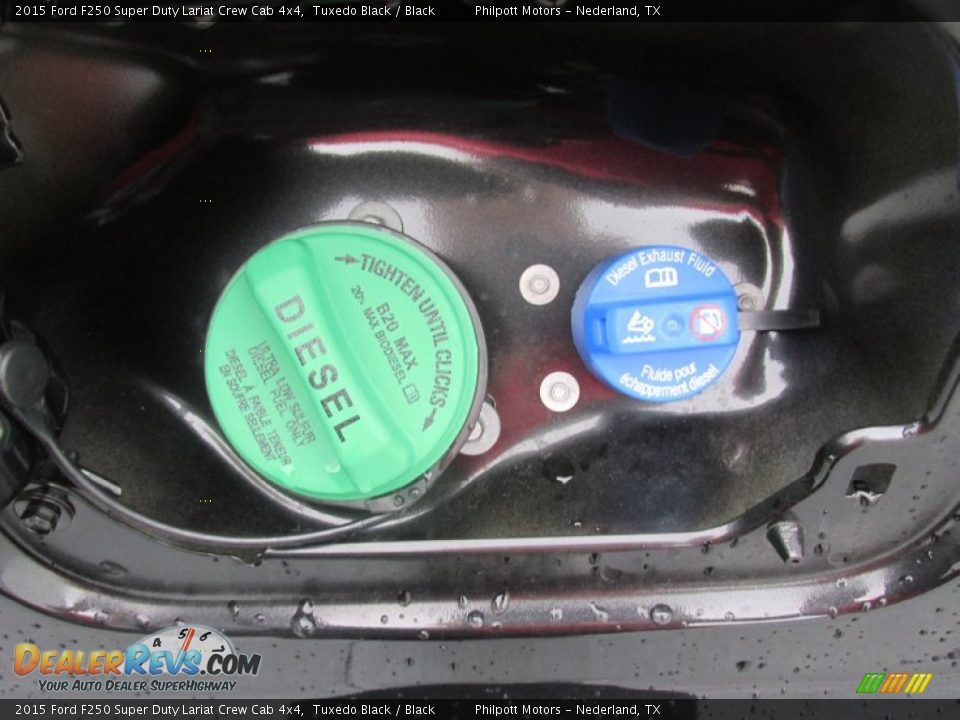 2015 Ford F250 Super Duty Lariat Crew Cab 4x4 Tuxedo Black / Black Photo #17