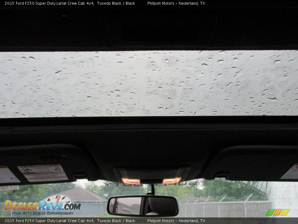 2015 Ford F250 Super Duty Lariat Crew Cab 4x4 Tuxedo Black / Black Photo #27