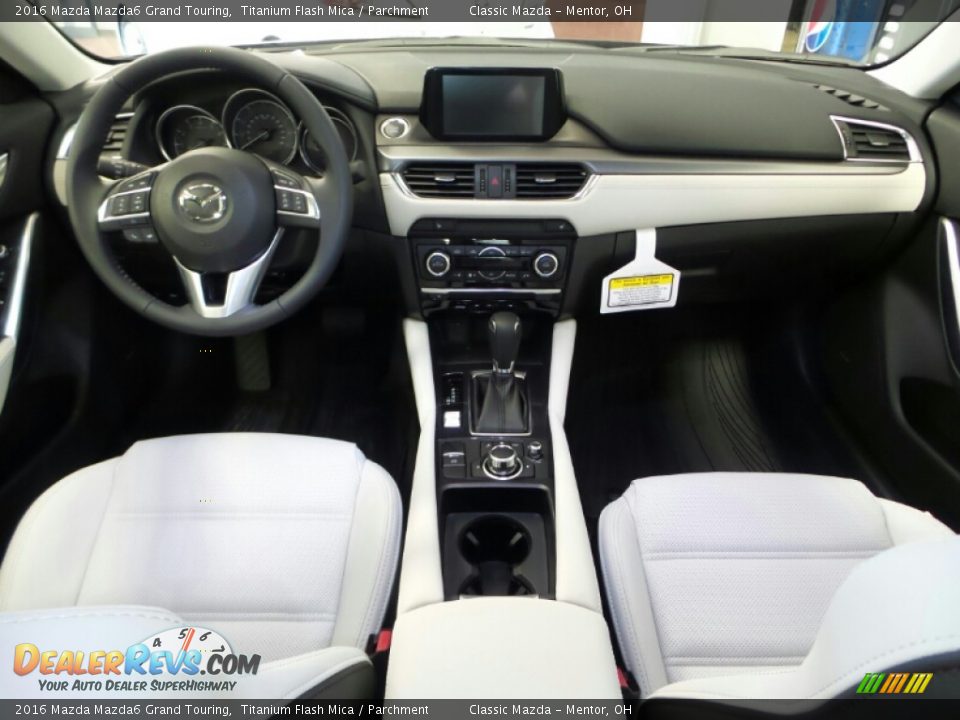 Parchment Interior 2016 Mazda Mazda6 Grand Touring Photo 3