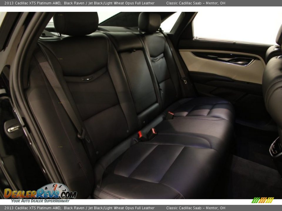 2013 Cadillac XTS Platinum AWD Black Raven / Jet Black/Light Wheat Opus Full Leather Photo #17