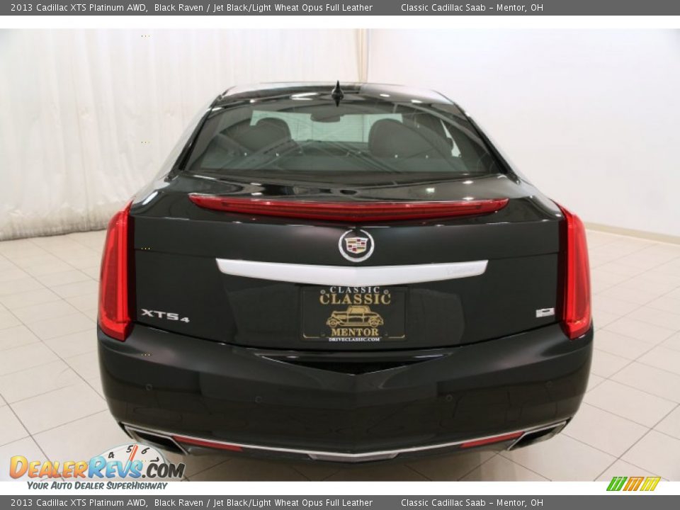 2013 Cadillac XTS Platinum AWD Black Raven / Jet Black/Light Wheat Opus Full Leather Photo #19