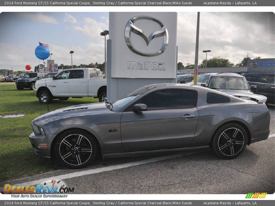 2014 Ford Mustang GT/CS California Special Coupe Sterling Gray / California Special Charcoal Black/Miko Suede Photo #2