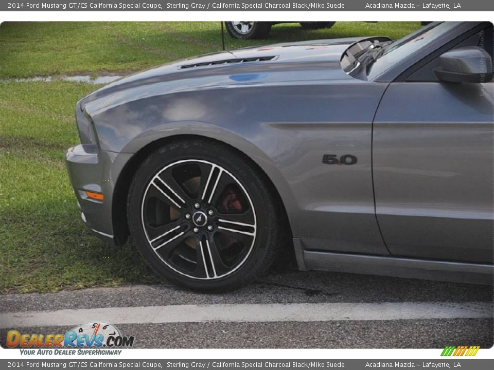 2014 Ford Mustang GT/CS California Special Coupe Sterling Gray / California Special Charcoal Black/Miko Suede Photo #3
