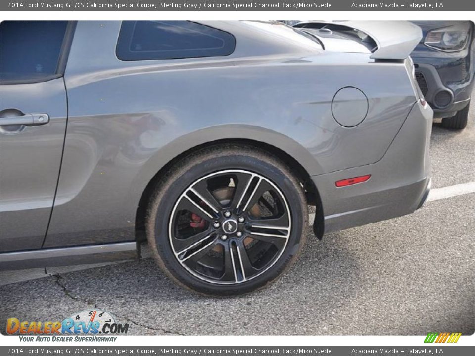 2014 Ford Mustang GT/CS California Special Coupe Sterling Gray / California Special Charcoal Black/Miko Suede Photo #4