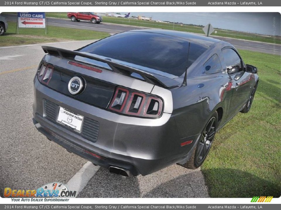 2014 Ford Mustang GT/CS California Special Coupe Sterling Gray / California Special Charcoal Black/Miko Suede Photo #7
