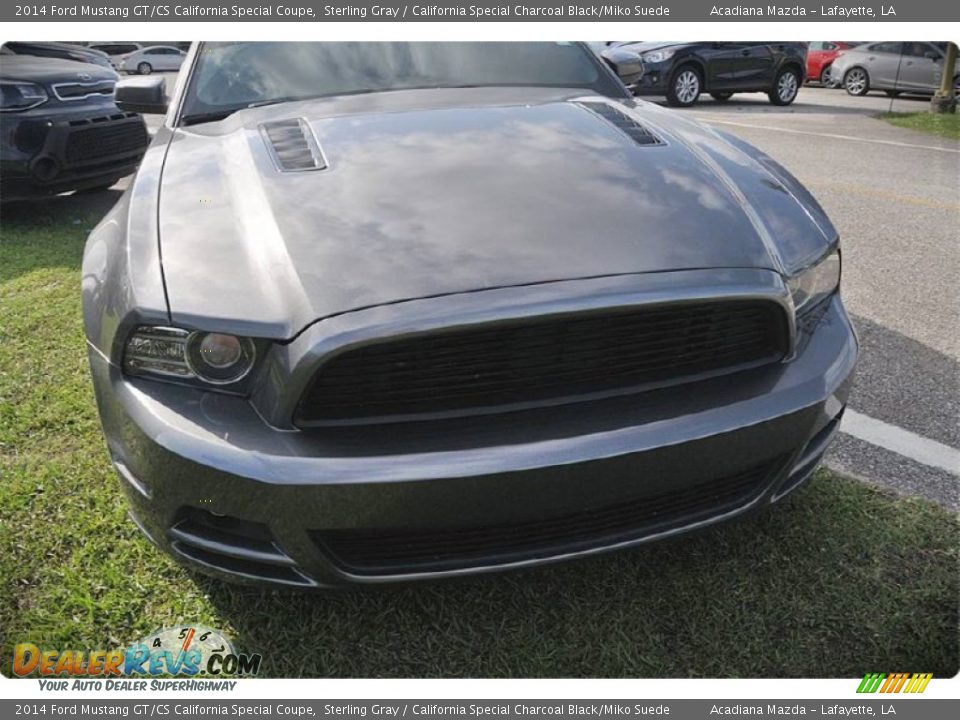 2014 Ford Mustang GT/CS California Special Coupe Sterling Gray / California Special Charcoal Black/Miko Suede Photo #9