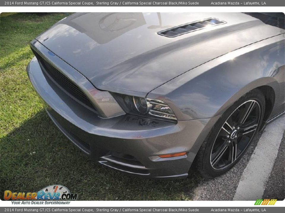 2014 Ford Mustang GT/CS California Special Coupe Sterling Gray / California Special Charcoal Black/Miko Suede Photo #10