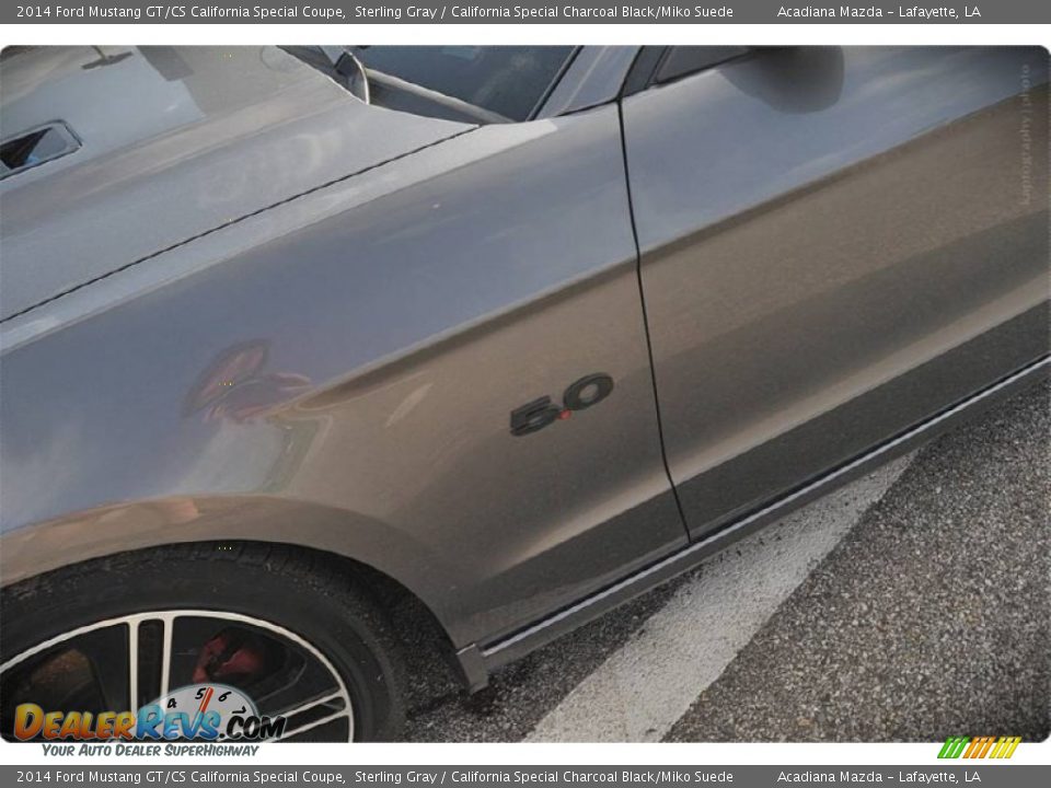 2014 Ford Mustang GT/CS California Special Coupe Sterling Gray / California Special Charcoal Black/Miko Suede Photo #11