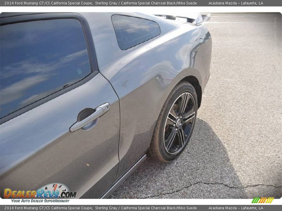 2014 Ford Mustang GT/CS California Special Coupe Sterling Gray / California Special Charcoal Black/Miko Suede Photo #12