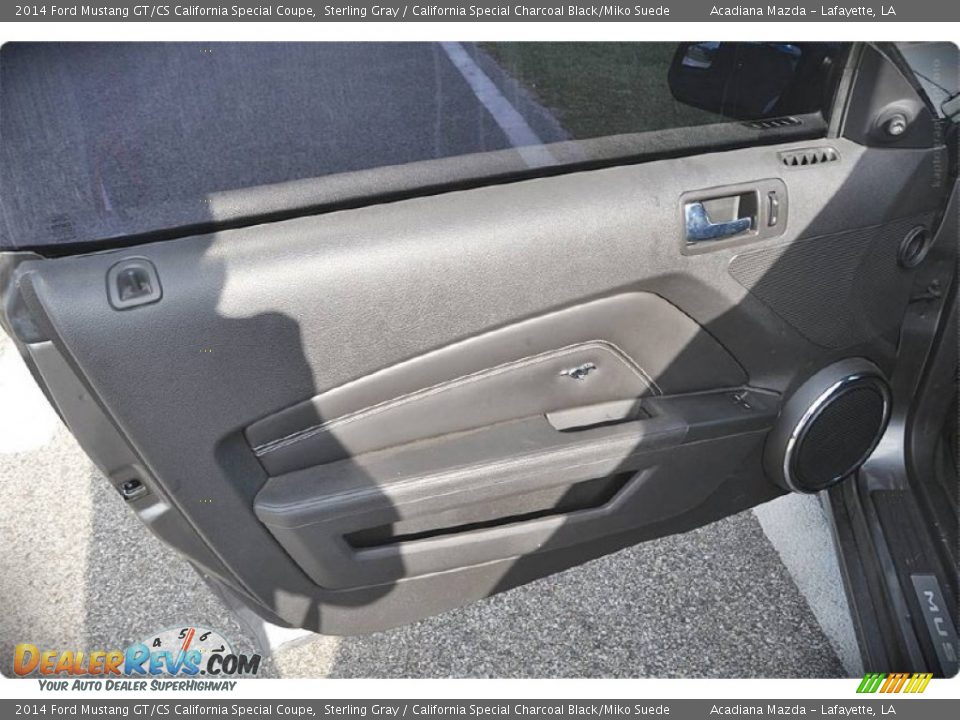 2014 Ford Mustang GT/CS California Special Coupe Sterling Gray / California Special Charcoal Black/Miko Suede Photo #13