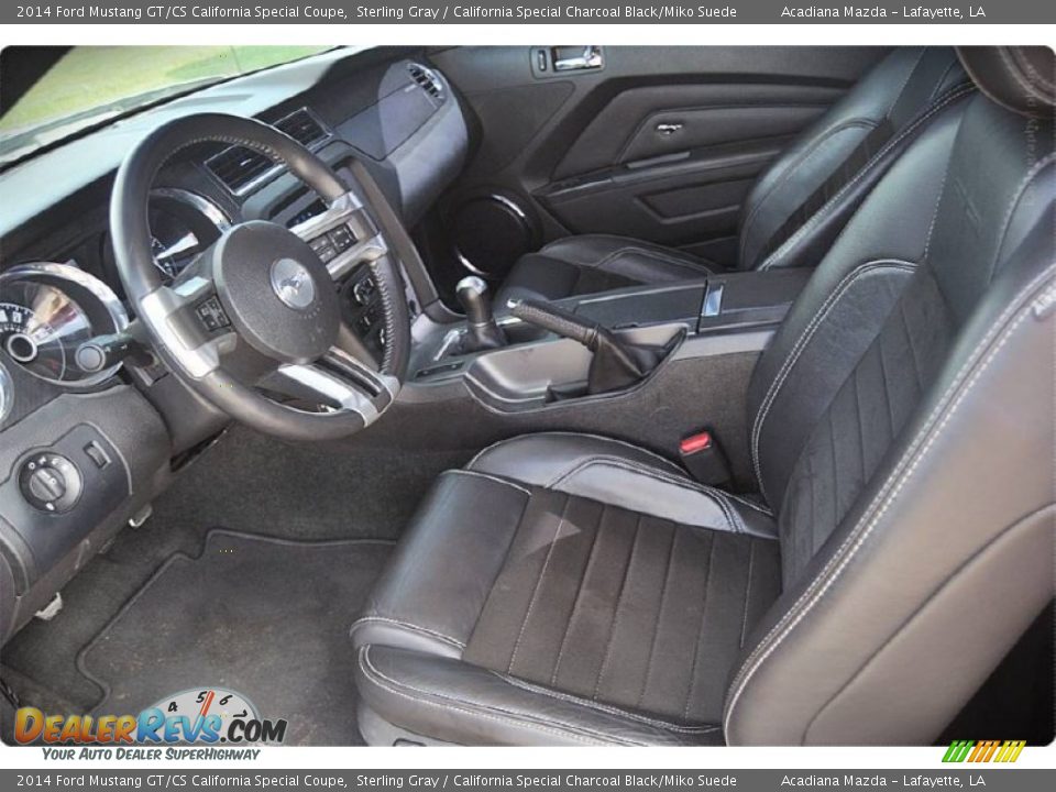 2014 Ford Mustang GT/CS California Special Coupe Sterling Gray / California Special Charcoal Black/Miko Suede Photo #15