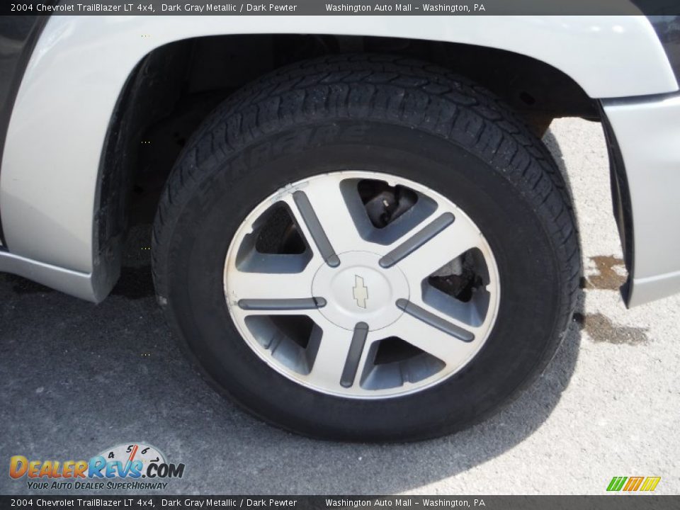 2004 Chevrolet TrailBlazer LT 4x4 Dark Gray Metallic / Dark Pewter Photo #3