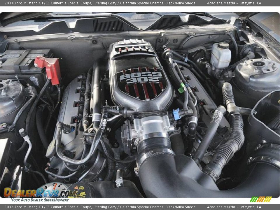 2014 Ford Mustang GT/CS California Special Coupe Sterling Gray / California Special Charcoal Black/Miko Suede Photo #17