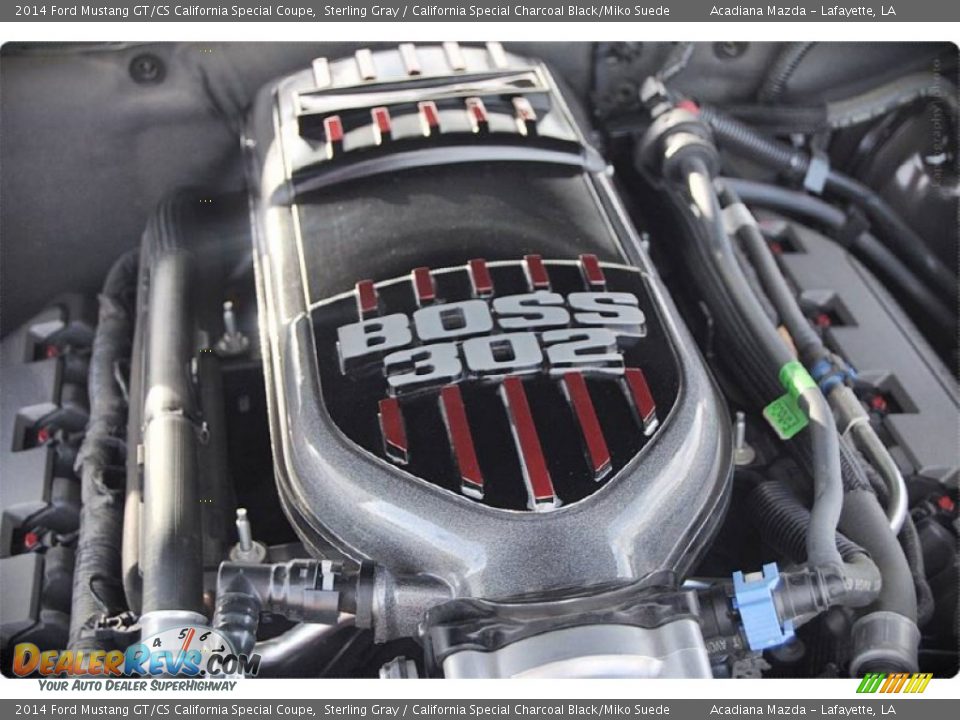 2014 Ford Mustang GT/CS California Special Coupe Sterling Gray / California Special Charcoal Black/Miko Suede Photo #18