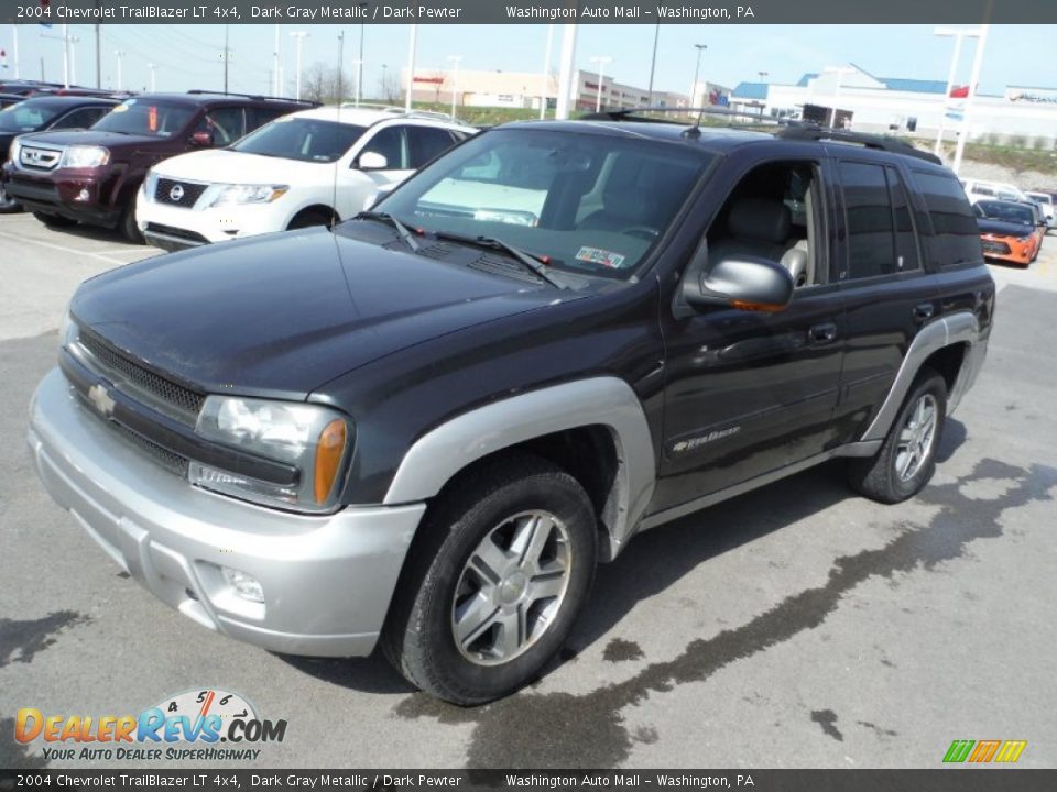 2004 Chevrolet TrailBlazer LT 4x4 Dark Gray Metallic / Dark Pewter Photo #6