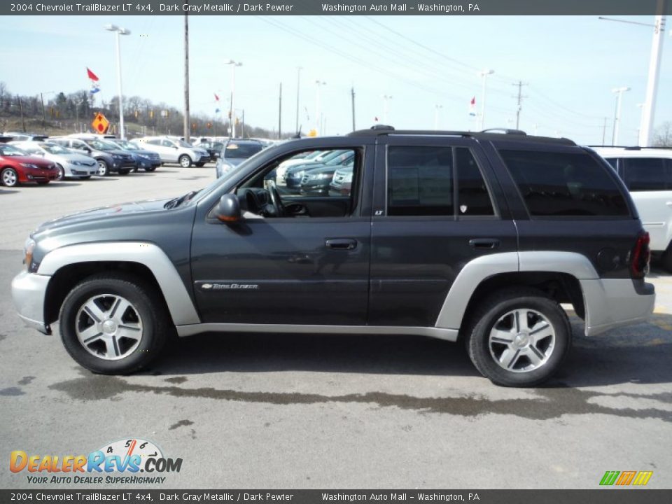 2004 Chevrolet TrailBlazer LT 4x4 Dark Gray Metallic / Dark Pewter Photo #7
