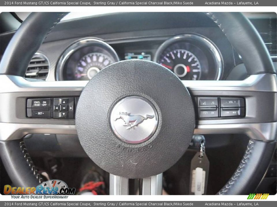 2014 Ford Mustang GT/CS California Special Coupe Sterling Gray / California Special Charcoal Black/Miko Suede Photo #20