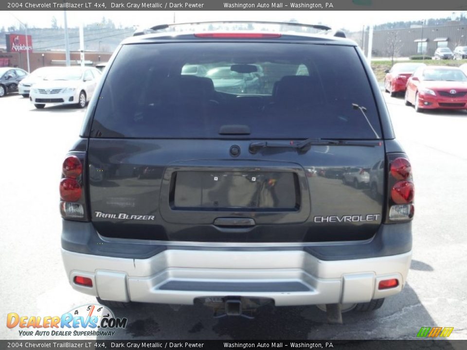 2004 Chevrolet TrailBlazer LT 4x4 Dark Gray Metallic / Dark Pewter Photo #8