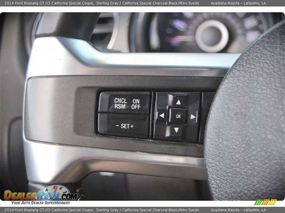 2014 Ford Mustang GT/CS California Special Coupe Sterling Gray / California Special Charcoal Black/Miko Suede Photo #21