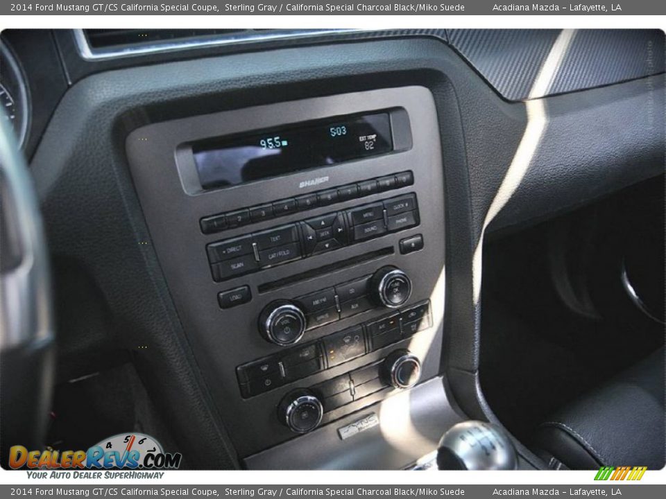2014 Ford Mustang GT/CS California Special Coupe Sterling Gray / California Special Charcoal Black/Miko Suede Photo #24